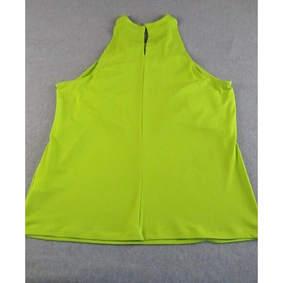 Michael Kors Womens Halter Tops Large Green Pink Chain Straps Lot of 2 Read - Picture 3 of 16
